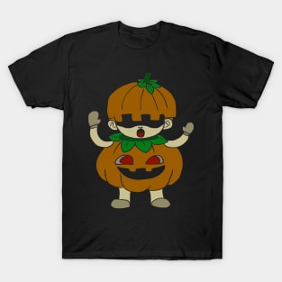 Halloween pictures on t-shirt for kids pumpkin T-Shirt